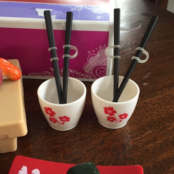 american girl out for sushi set